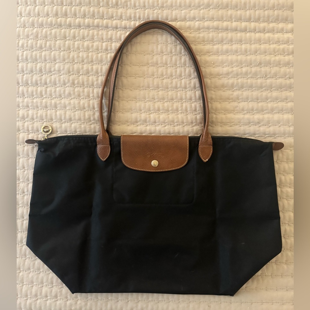 Longchamp Le Pliage Original L Tote Bag Black